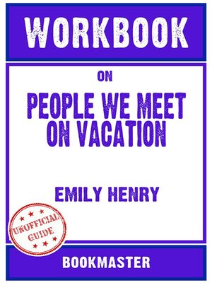 cover image of Workbook on People We Meet on Vacation by Emily Henry | Discussions Made Easy